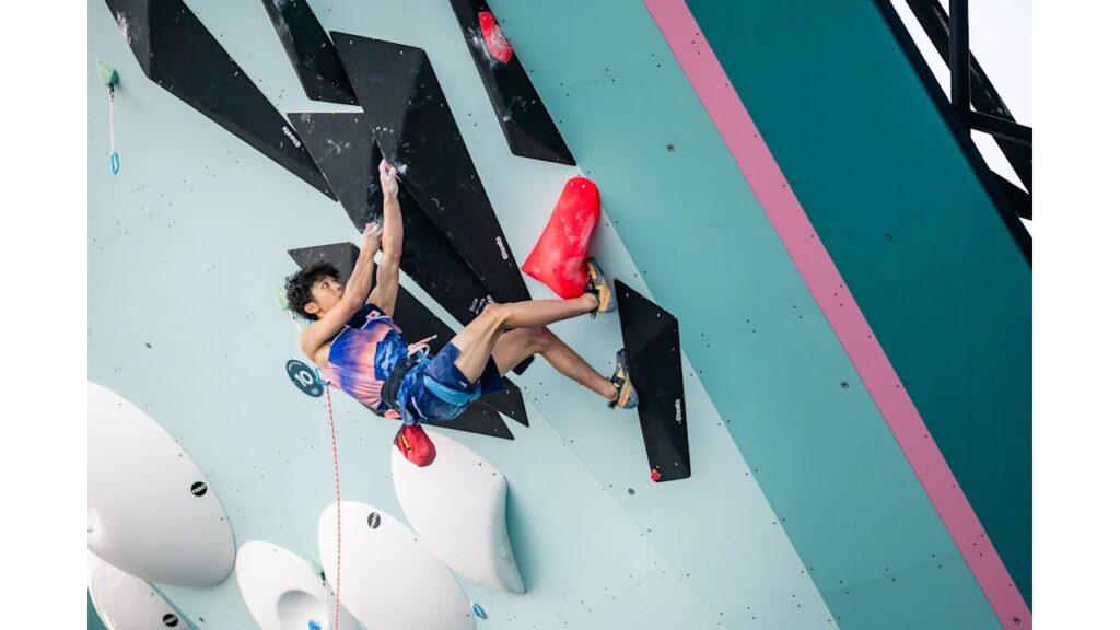 Der 17-jährige Anraku Sorato aus Japan holte sich Silber. Foto: Drapella/Virt/IFSC